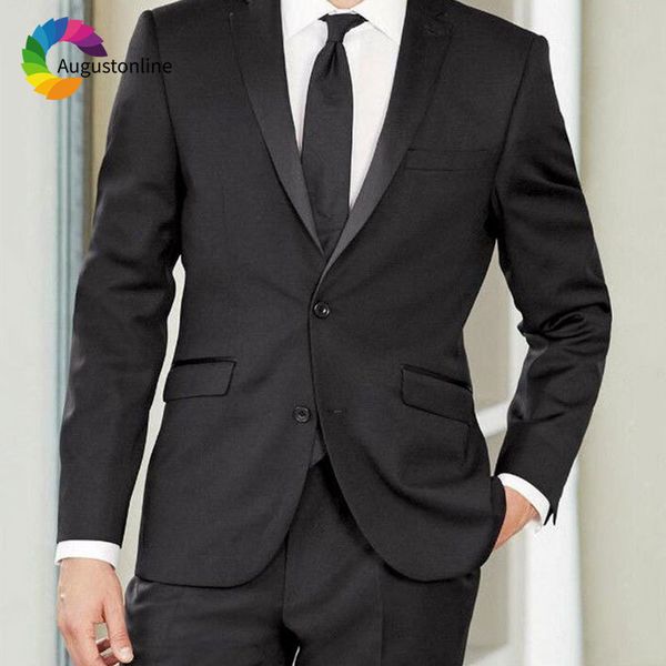 men's suits & blazers formal black men for wedding custom made groom tuxedos slim fit groomsmen suit 2 piece man blazer jacket pan, White;black
men's suits & blazers formal black men for wedding custom made groom tuxedos slim fit groomsmen suit 2 piece man blazer jacket pan, White;black