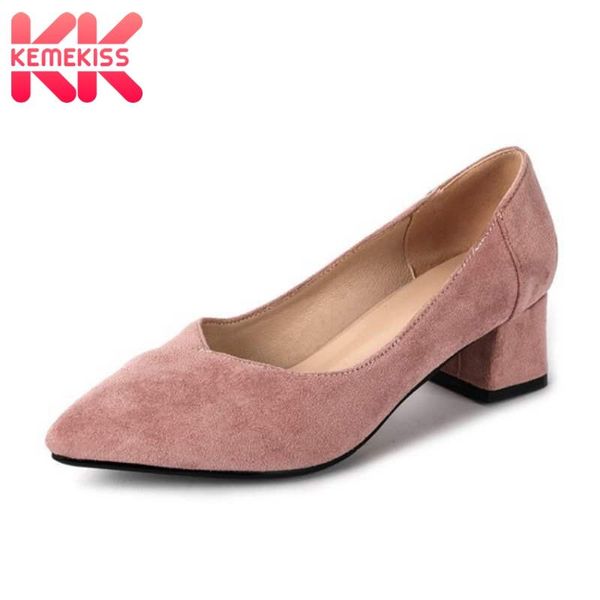 dress shoes kemekiss arrival women pumps designer thick high heels pointed toe fashion slip on footwear size 33-43, Black
dress shoes kemekiss arrival women pumps designer thick high heels pointed toe fashion slip on footwear size 33-43, Black