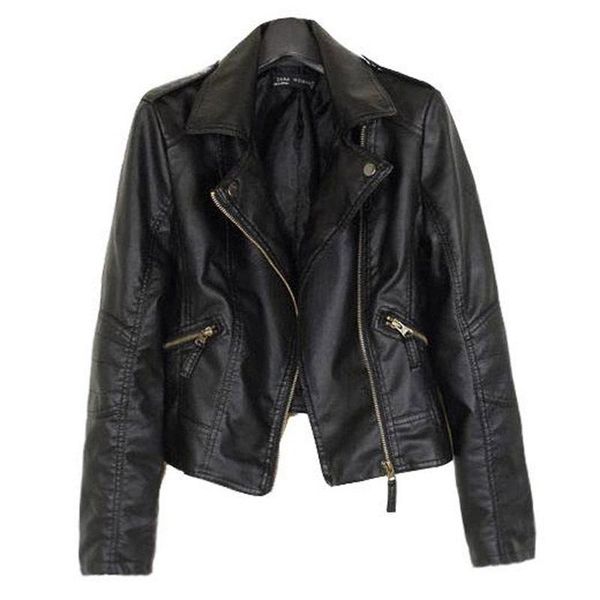 women's leather & faux 6xl spring autumn women short pu jacket slim punk outwear motorcycle casual coat black large size coats
women's leather & faux 6xl spring autumn women short pu jacket slim punk outwear motorcycle casual coat black large size coats