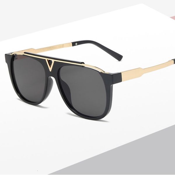 sunglasses the latest selling popular fashion men square metal combination frame anti-uv400 lens, White;black
sunglasses the latest selling popular fashion men square metal combination frame anti-uv400 lens, White;black