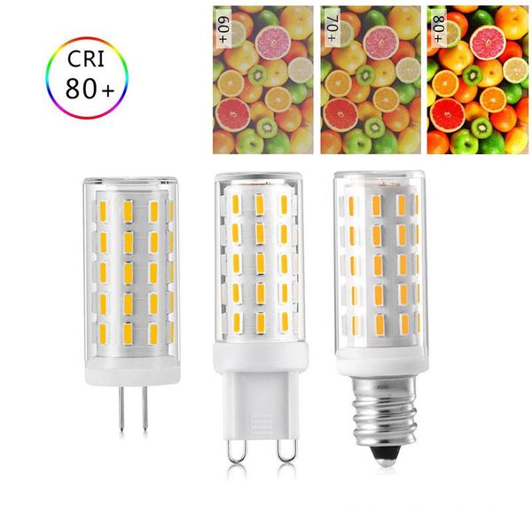 bulbs 10x g4 g9 e14 led lamp 7w 9w ac100-240v no flicker 4014 smd ceramic corn halogen lights for chandelier home lighting
bulbs 10x g4 g9 e14 led lamp 7w 9w ac100-240v no flicker 4014 smd ceramic corn halogen lights for chandelier home lighting
