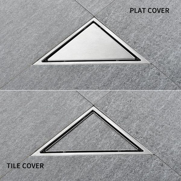 other bath & toilet supplies hidden type triangle tile insert floor waste grates shower drain 304 stainless steel balcony corner deodorant
other bath & toilet supplies hidden type triangle tile insert floor waste grates shower drain 304 stainless steel balcony corner deodorant