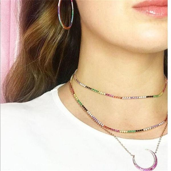 delicate red cz crescent moon necklaces & pendants rose gold chain collar choker necklace bridesmaid gift elegant jewelry chokers, Golden;silver
delicate red cz crescent moon necklaces & pendants rose gold chain collar choker necklace bridesmaid gift elegant jewelry chokers, Golden;silver