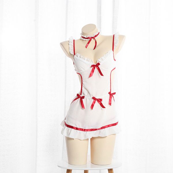 japanese women' lingerie deep v naked back bandage cute maid uniform temptation set nurse costume halloween costumes, Red;black
japanese women' lingerie deep v naked back bandage cute maid uniform temptation set nurse costume halloween costumes, Red;black