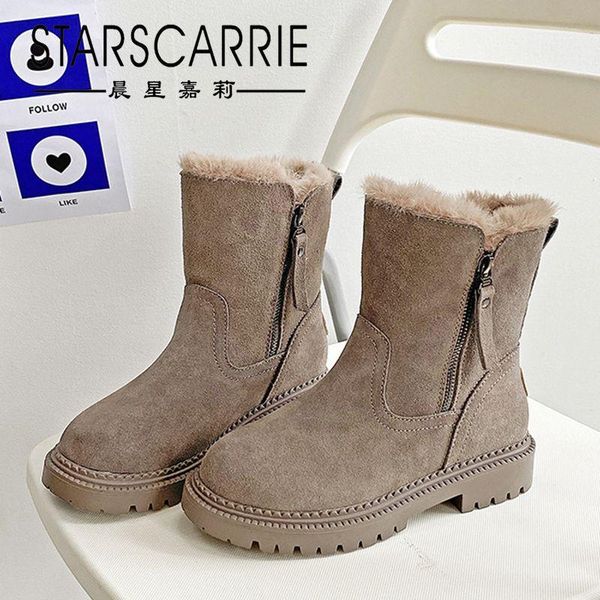 boots snow women's wool winter 2021 thickened plush cotton shoes warm versatile, Black
boots snow women's wool winter 2021 thickened plush cotton shoes warm versatile, Black