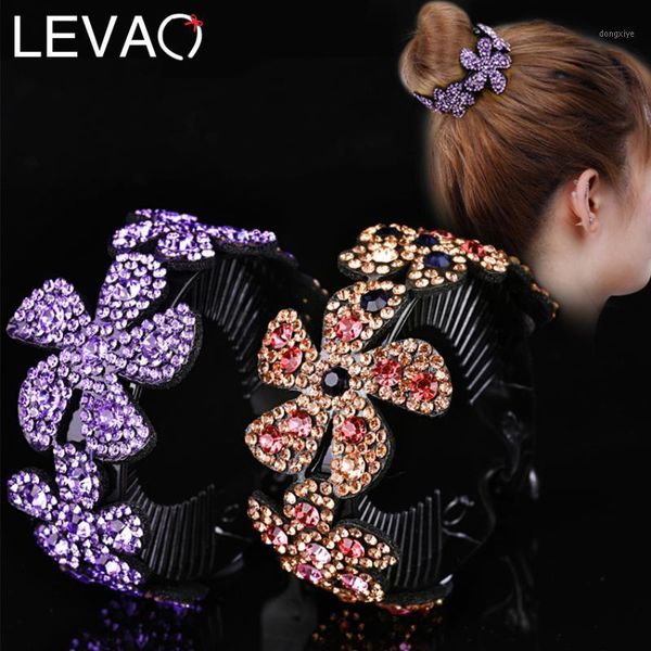levao shiny rhinestone flower hair claw bun pins ponytail headwear accessories for women florals twist clips1
levao shiny rhinestone flower hair claw bun pins ponytail headwear accessories for women florals twist clips1
