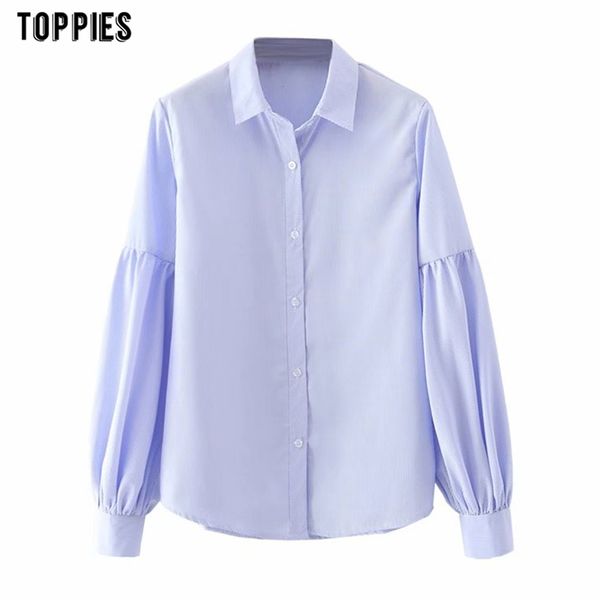 woman shirts light blue striped long sleeve blouses female clothes 210421, White
woman shirts light blue striped long sleeve blouses female clothes 210421, White