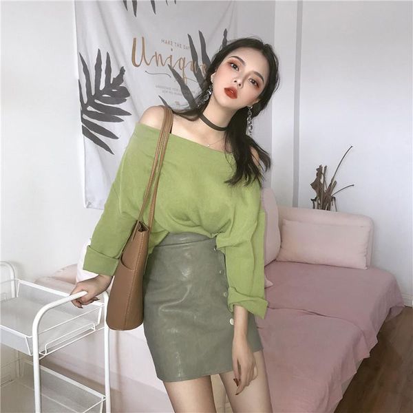 women's t-shirt korean off the shoulder long sleeve t shirt women fall 2021 ulzzang harajuku tumblr shirts cotton clothes, White
women's t-shirt korean off the shoulder long sleeve t shirt women fall 2021 ulzzang harajuku tumblr shirts cotton clothes, White