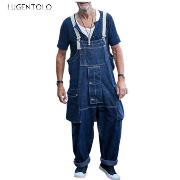 men's jeans men overalls cargo pants autumn loose casual solid washed mid waist multiple pockets clothing, Blue
men's jeans men overalls cargo pants autumn loose casual solid washed mid waist multiple pockets clothing, Blue