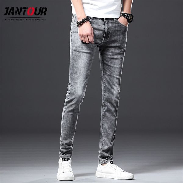jantour brand summer spring cotton jeans men denim skinny fashion quality stretch trousers slim pants male 210723, Blue
jantour brand summer spring cotton jeans men denim skinny fashion quality stretch trousers slim pants male 210723, Blue