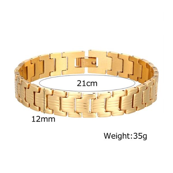 link, chain borasi very cool men' jewelry luxury gold color male bracelets & bangles 210mm wristband stainless steel for men, Black
link, chain borasi very cool men' jewelry luxury gold color male bracelets & bangles 210mm wristband stainless steel for men, Black