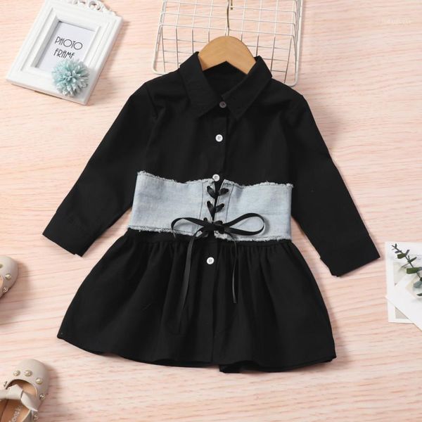 girl's dresses 2 pcs infant casual dress outfits, girls single-breasted solid color long sleeve lapel denim shirt + tie-up waist belt1, Red;yellow
girl's dresses 2 pcs infant casual dress outfits, girls single-breasted solid color long sleeve lapel denim shirt + tie-up waist belt1, Red;yellow