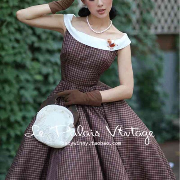 women's t-shirt le palais vintage autumn and winter retro classic chess collar color ball grow /, White
women's t-shirt le palais vintage autumn and winter retro classic chess collar color ball grow /, White