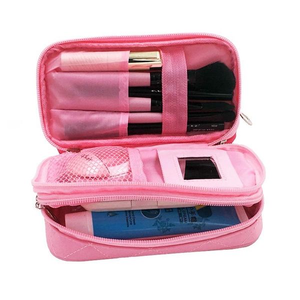 cosmetic bag fashion portable box multi-layer mirror wash nylon waterproof square ladies bags & cases
cosmetic bag fashion portable box multi-layer mirror wash nylon waterproof square ladies bags & cases