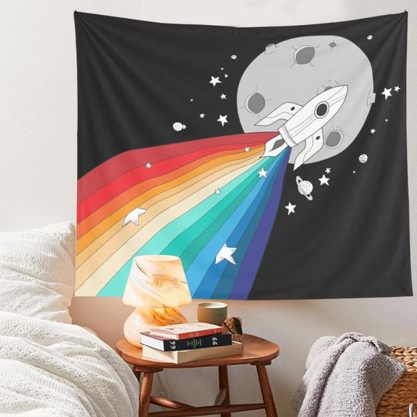 tapestries cartoon flying machine rainbow tapestry wall hanging abstract room decor rocket planet cloth blanket bedspread
tapestries cartoon flying machine rainbow tapestry wall hanging abstract room decor rocket planet cloth blanket bedspread