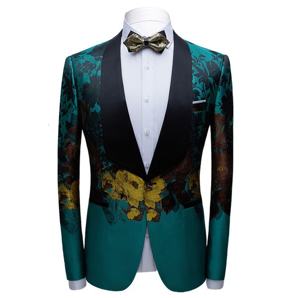 men's suits & blazers vintage man's pijtrl blazer, green jacket with floral print, luxury suit, wedding, groom, prom, slim fit, su, White;black
men's suits & blazers vintage man's pijtrl blazer, green jacket with floral print, luxury suit, wedding, groom, prom, slim fit, su, White;black