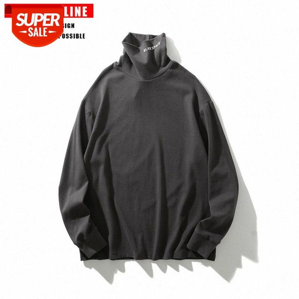 2019 autumn and winter europe the united states high street solid color simple men's stretch neck long sleeve t-shirt for men women #gp, White;black
2019 autumn and winter europe the united states high street solid color simple men's stretch neck long sleeve t-shirt for men women #gp, White;black