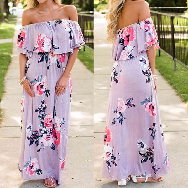 boho ruffles vintage floral print summer off shoulder long party women casual sleeveless beach dress vestidos#j30, Black;gray
boho ruffles vintage floral print summer off shoulder long party women casual sleeveless beach dress vestidos#j30, Black;gray