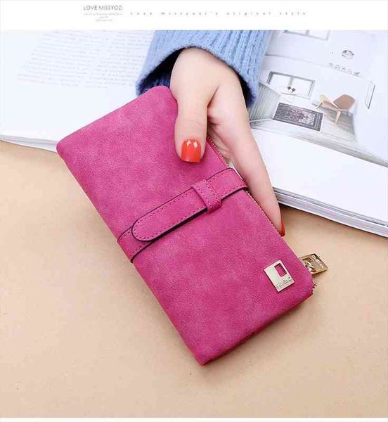 fashion women wallets drawstring nubuck leather zipper wallet womens long design purse two fold more color clutch, Red;black
fashion women wallets drawstring nubuck leather zipper wallet womens long design purse two fold more color clutch, Red;black