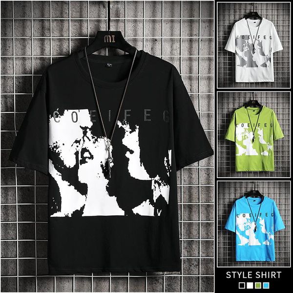men's t-shirts 2021 summer brand anime graphic t shirts harajuku men clothing oversized & tees plus size korean clothes print short sl, White;black
men's t-shirts 2021 summer brand anime graphic t shirts harajuku men clothing oversized & tees plus size korean clothes print short sl, White;black