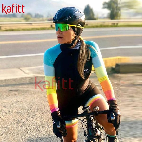 racing sets kaffert long-sleeved cycling jersey ladies professional triathlon one suit fashion jumpsuit, Black;blue
racing sets kaffert long-sleeved cycling jersey ladies professional triathlon one suit fashion jumpsuit, Black;blue