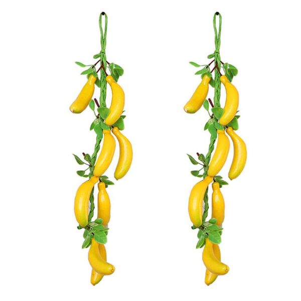 party decoration 2pcs fake fruit banana hanging pendant simulation
party decoration 2pcs fake fruit banana hanging pendant simulation