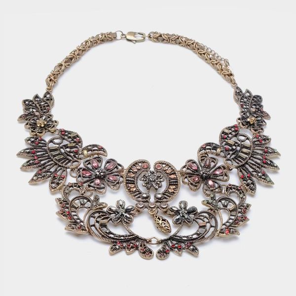 chokers amorita boutique exquisite flower texture design necklace vintage, Golden;silver
chokers amorita boutique exquisite flower texture design necklace vintage, Golden;silver