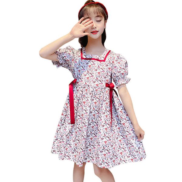 girls summer dresses big bow party floral pattern kids casual style clothes girl 210528, Red;yellow
girls summer dresses big bow party floral pattern kids casual style clothes girl 210528, Red;yellow