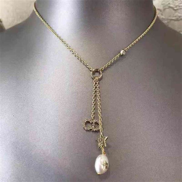 70% off outlet online double layer necklace five pointed star fashion temperament letter diamond necklace female, Black
70% off outlet online double layer necklace five pointed star fashion temperament letter diamond necklace female, Black