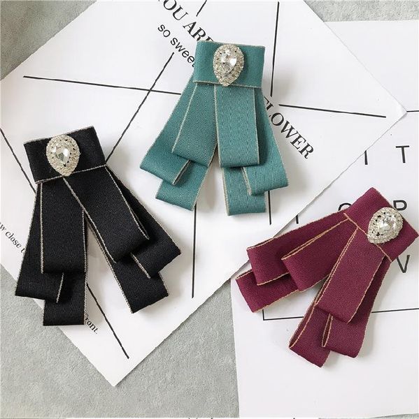 pins, brooches korean ribbon rhinestone bow tie brooch cloth art bowknot neck ties pins fashion shirt suit corsage for men women accessories, Gray
pins, brooches korean ribbon rhinestone bow tie brooch cloth art bowknot neck ties pins fashion shirt suit corsage for men women accessories, Gray
