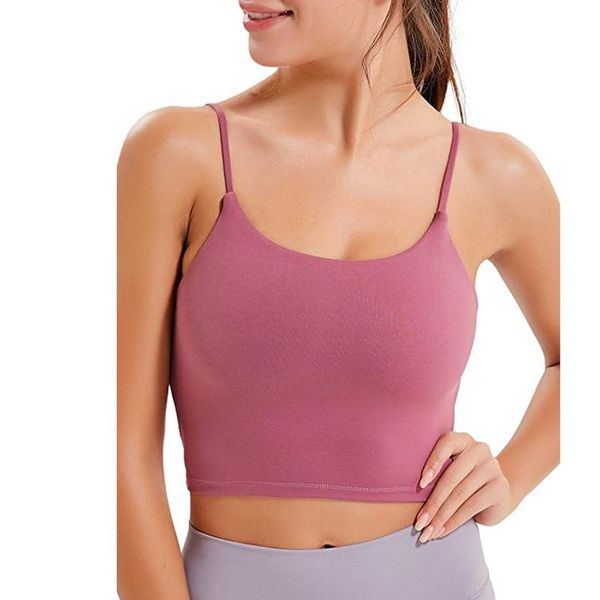 women sleeveless sports bra workout running seamless straps camis solid color yoga with built-in padded female fitness outfit
women sleeveless sports bra workout running seamless straps camis solid color yoga with built-in padded female fitness outfit