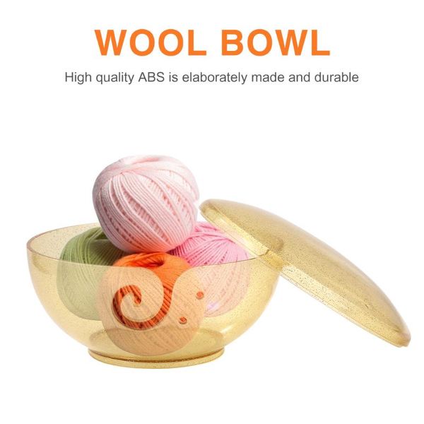 transparent yarn ball organizer bowl household abs plastic needlework storage box crochet accessories with holes other arts and crafts
transparent yarn ball organizer bowl household abs plastic needlework storage box crochet accessories with holes other arts and crafts