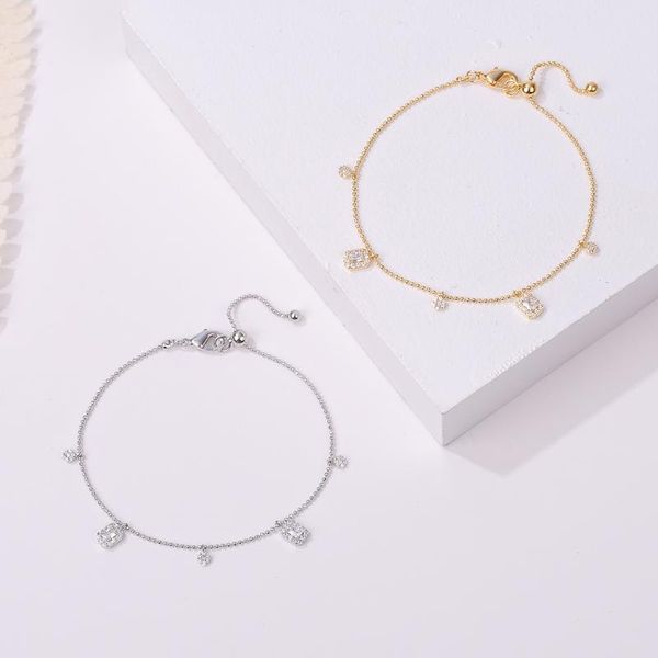 charm bracelets 2021 behemia sweet for women tassels square zircon bracelet accessories jewelry gift boho beach creative chain, Golden;silver
charm bracelets 2021 behemia sweet for women tassels square zircon bracelet accessories jewelry gift boho beach creative chain, Golden;silver