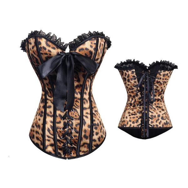 bustiers & corsets gothic leopard corset lace up steampunk corsets and bustier women corselet corset overbust satin top, Black;white
bustiers & corsets gothic leopard corset lace up steampunk corsets and bustier women corselet corset overbust satin top, Black;white