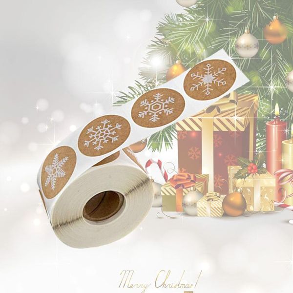gift wrap 1 roll/500pcs christmas snowflake sealing sticker xmas theme self-adhesive diy baking packing label wrapping stickers fo
gift wrap 1 roll/500pcs christmas snowflake sealing sticker xmas theme self-adhesive diy baking packing label wrapping stickers fo