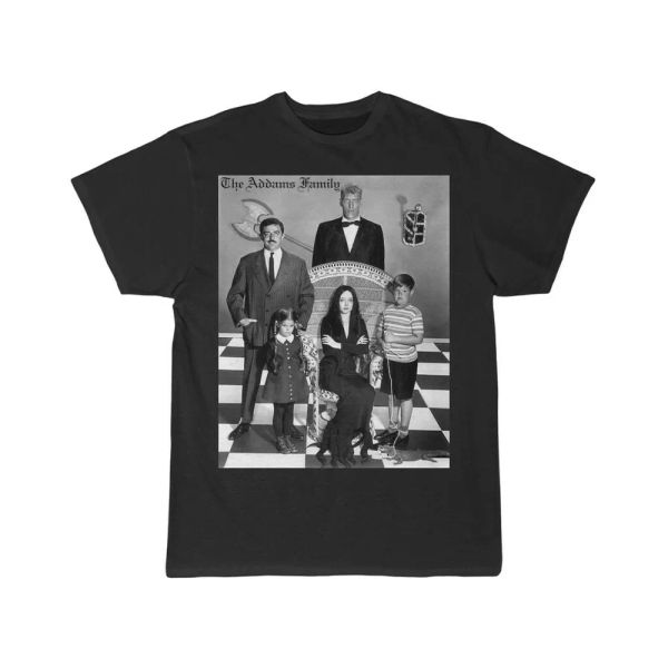 the addams family originals short sleeve tee, White;black 
the addams family originals short sleeve tee, White;black