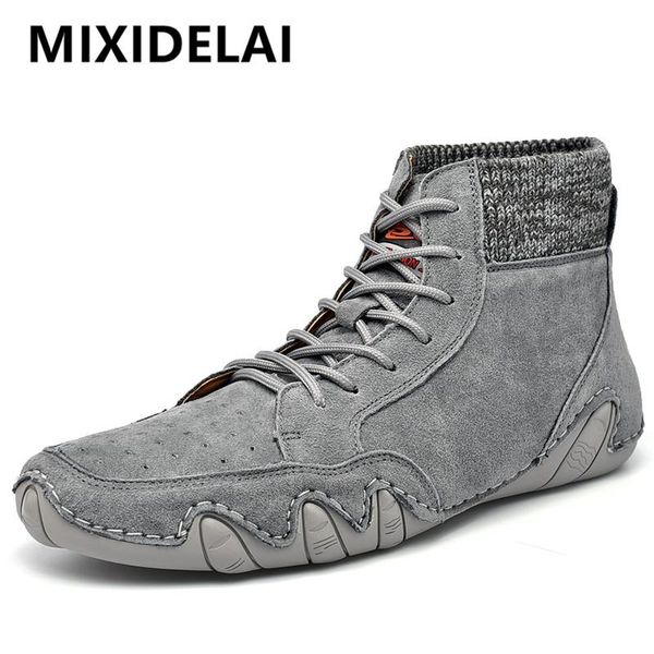boots 2021 fashion genuine leather men handmade ankle outdoor autumn soft comfortable casual shoes, Black
boots 2021 fashion genuine leather men handmade ankle outdoor autumn soft comfortable casual shoes, Black