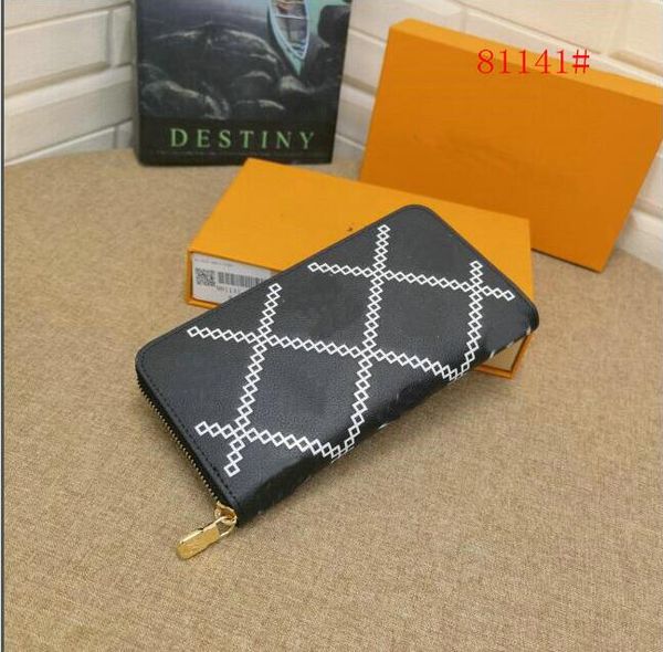 2021 fashion single zipper flowers designer wallets men women leather bags luxurys letters key coin purse 81141, Red;black
2021 fashion single zipper flowers designer wallets men women leather bags luxurys letters key coin purse 81141, Red;black