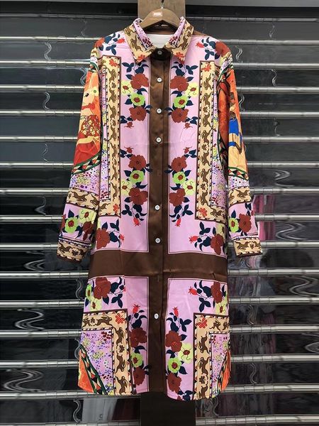 casual dresses 2021 women's spring style multi-color retro geometric print lapel single-breasted loose straight long-sleeved dress fash, Black;gray
casual dresses 2021 women's spring style multi-color retro geometric print lapel single-breasted loose straight long-sleeved dress fash, Black;gray