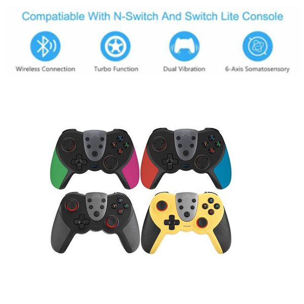bluetooth wireless controller for switch/switch lite gamepad switch console game joystick with nfc/vibration/gyro function controllers & joy
bluetooth wireless controller for switch/switch lite gamepad switch console game joystick with nfc/vibration/gyro function controllers & joy