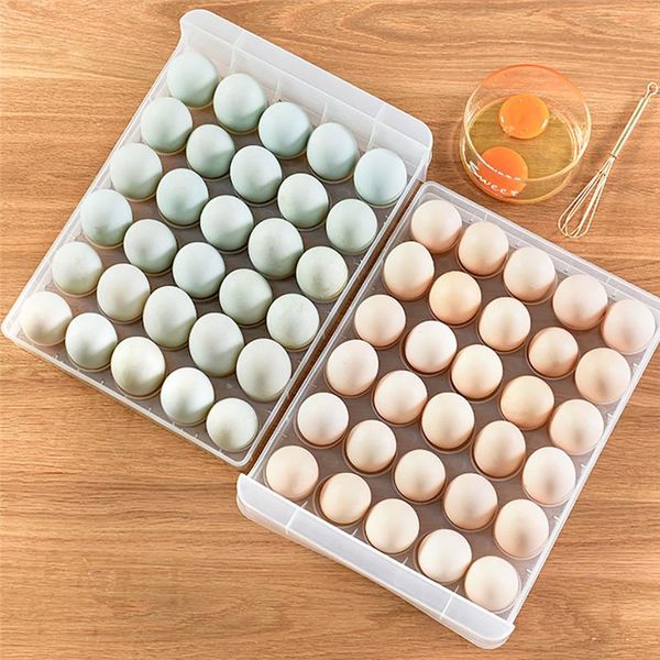 stackable drawer-type eggs duck organizer box refrigerator transparent dumpling storage containers holder 30/60 grides bottles & jars
stackable drawer-type eggs duck organizer box refrigerator transparent dumpling storage containers holder 30/60 grides bottles & jars