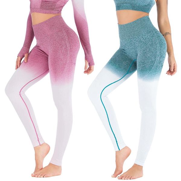 yoga outfits s-xl women seamless fitness gradient gym leggings high waist running sport tights trousers pants for, White;red
yoga outfits s-xl women seamless fitness gradient gym leggings high waist running sport tights trousers pants for, White;red