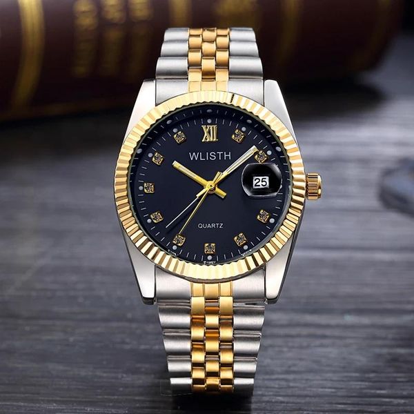 wristwatches watch fashion mens watches gold stainless steel wristwatch calendar date clock wlisth women waterproo, Slivery;brown
wristwatches watch fashion mens watches gold stainless steel wristwatch calendar date clock wlisth women waterproo, Slivery;brown
