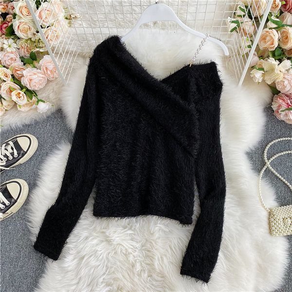 women's sweaters senthorse female hair sweater, autumn/winter jumper, one-sided shoulder off, long sleeve, sexy, short gx1460 fi6m, White;black
women's sweaters senthorse female hair sweater, autumn/winter jumper, one-sided shoulder off, long sleeve, sexy, short gx1460 fi6m, White;black