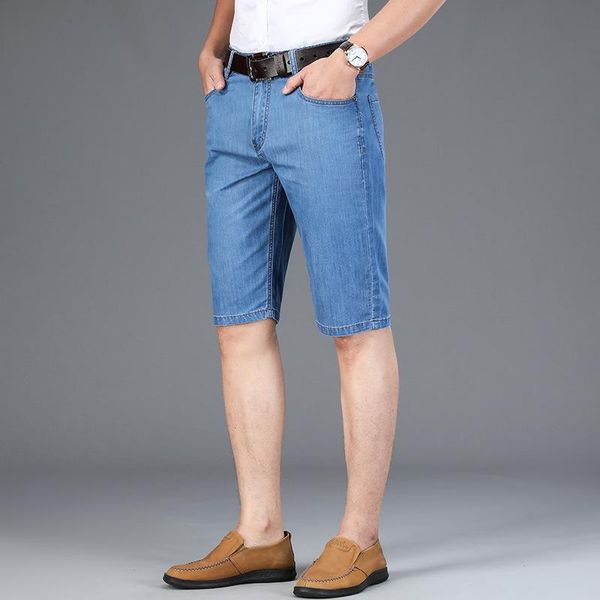 men's jeans denim shorts summer thin straight loose 2021 youth leisure elastic capris trend, Blue
men's jeans denim shorts summer thin straight loose 2021 youth leisure elastic capris trend, Blue