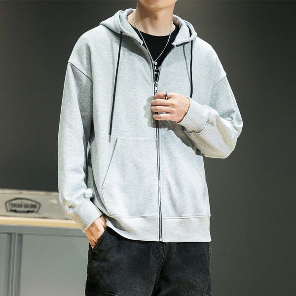 national 2021 winter autumn and fashion couple solid color loose hooded cardigan sweater men's casual coat, Black
national 2021 winter autumn and fashion couple solid color loose hooded cardigan sweater men's casual coat, Black