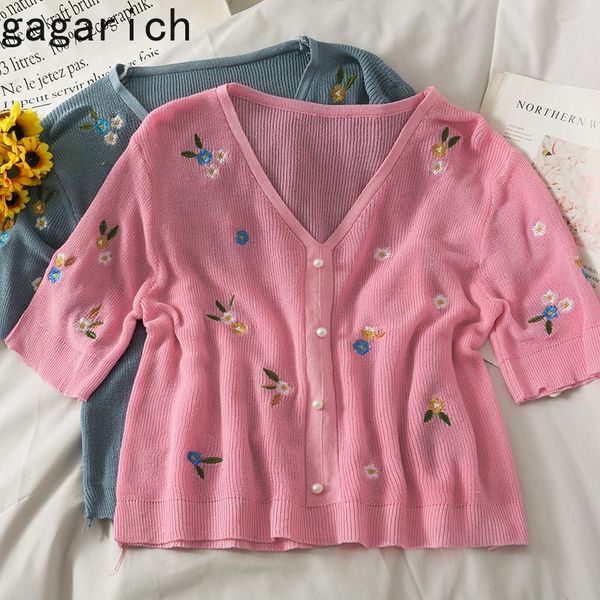 women's knits & tees gagarich woman cardigan 2021 summer ins sweet style embroidered pearls single-breasted v-neck female versatile kni, White
women's knits & tees gagarich woman cardigan 2021 summer ins sweet style embroidered pearls single-breasted v-neck female versatile kni, White