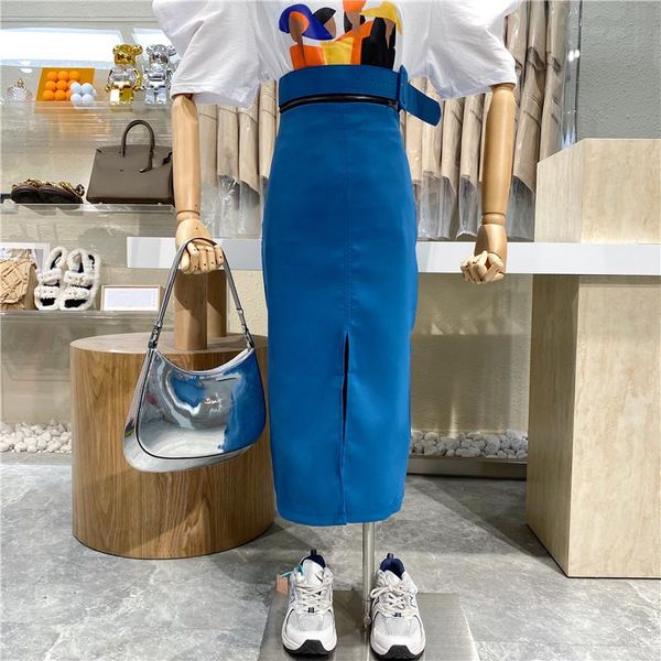 skirts brand original design 2021 fashion high waist zipper stitching long skirt temperament slim hem split, Black
skirts brand original design 2021 fashion high waist zipper stitching long skirt temperament slim hem split, Black