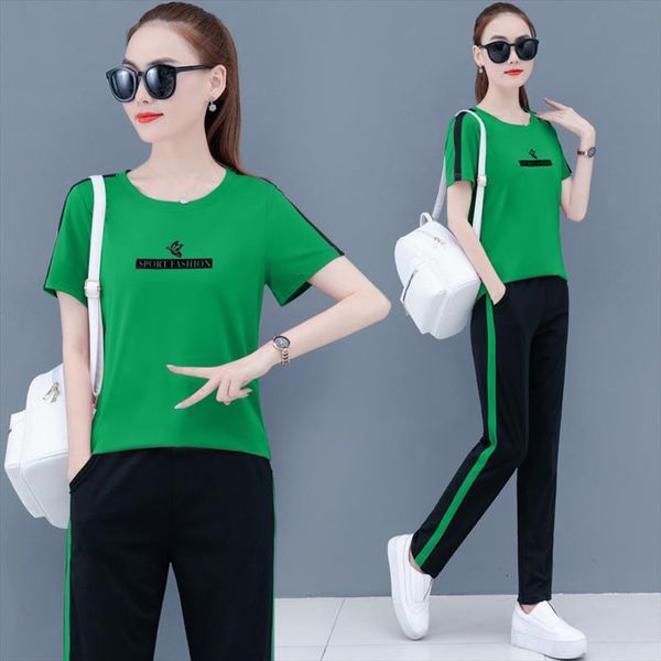 summer short sleeved and womens pants two piece set sports fashion all match plus size 4xl sets outfits red, White
summer short sleeved and womens pants two piece set sports fashion all match plus size 4xl sets outfits red, White