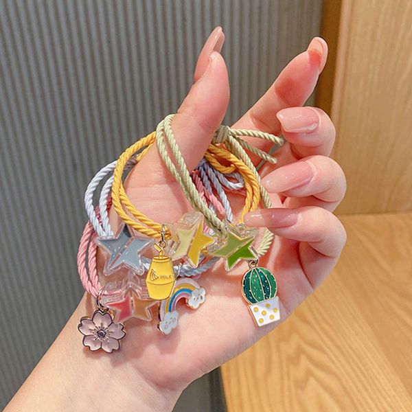 color small rubber band women's headband 2021 new rope headdress hair ring bracelet dual wrist style, Black
color small rubber band women's headband 2021 new rope headdress hair ring bracelet dual wrist style, Black